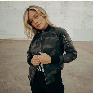 Albion Camo Bomber Jacket